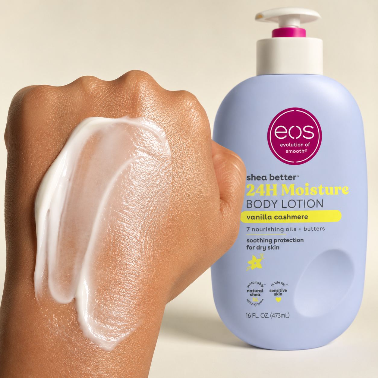 eos Shea Better Vanilla Cashmere Body Lotion