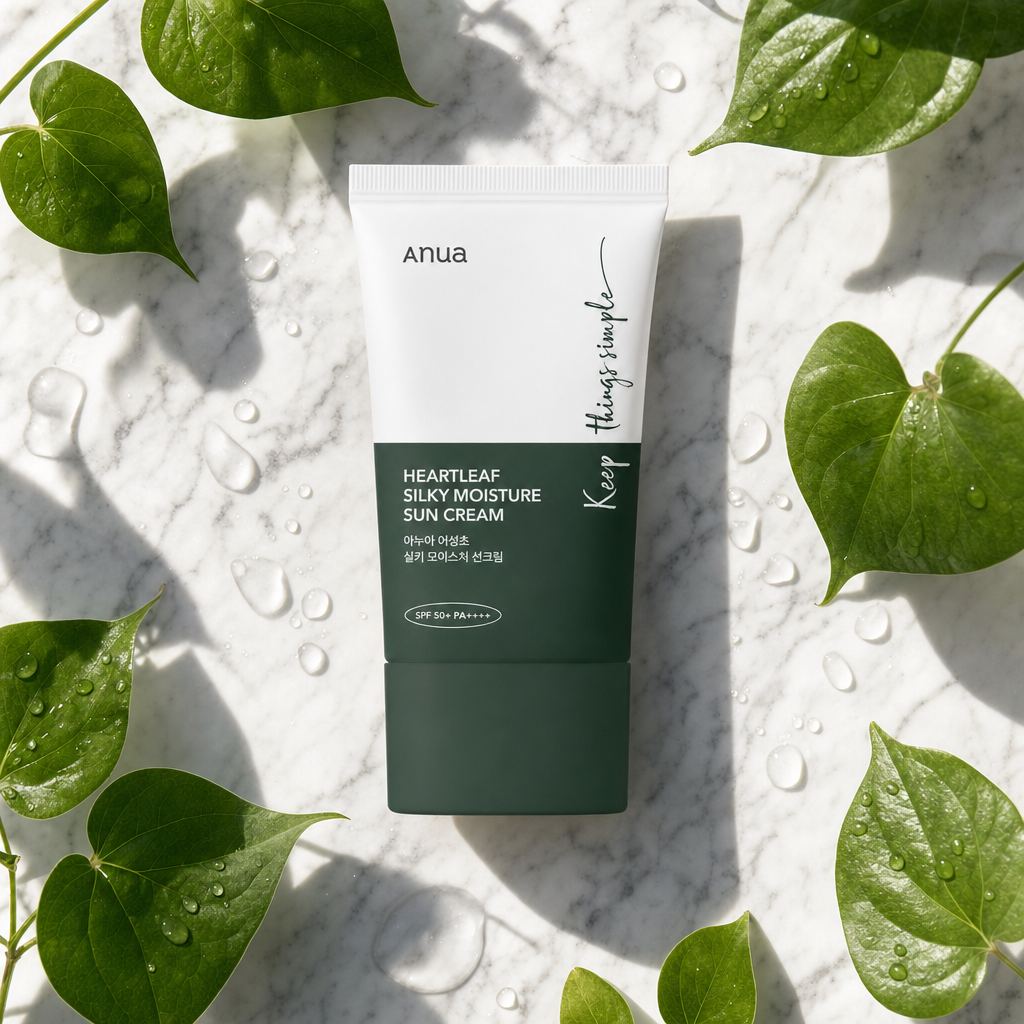 واقي شمس هارت ليف سيلكي مويستشر من أنوا - 50 مل - SPF50+ PA++++