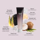Haruharu Wonder Black Rice Triple AHA Gentle Cleansing Gel with fermented black rice and gentle exfoliating acids.