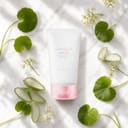 Skin1004 Poremizing Light Gel Cream on surface with centella and botanical elements
