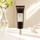 Skin1004 Probio-Cica Glow Sun Ampoule on vanity with morning glow routine