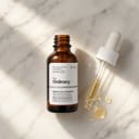 The Ordinary Retinol 0.5% serum on surface with dropper 