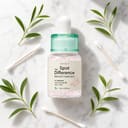 Axis-Y Blemish Treatment on surface with tea tree and botanical elements