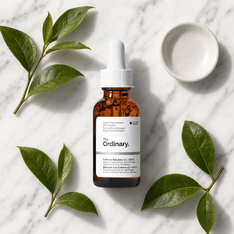 The Ordinary Caffeine Solution 5% + EGCG 30ml - depuffing eye serum for dark circles