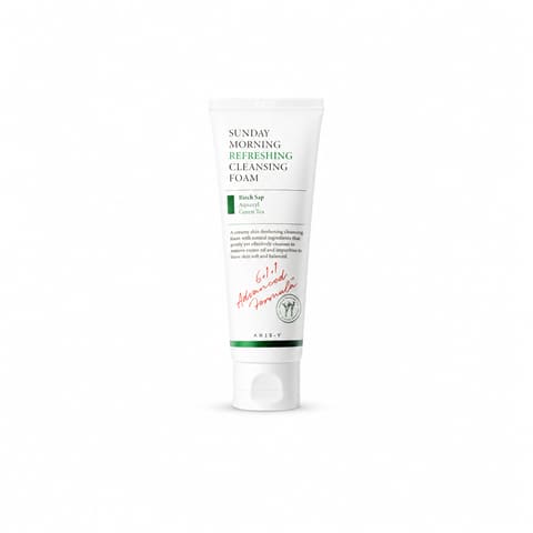 Axis-Y Sunday Morning Refreshing Cleansing Foam 120ml - Korean gentle cleansing foam