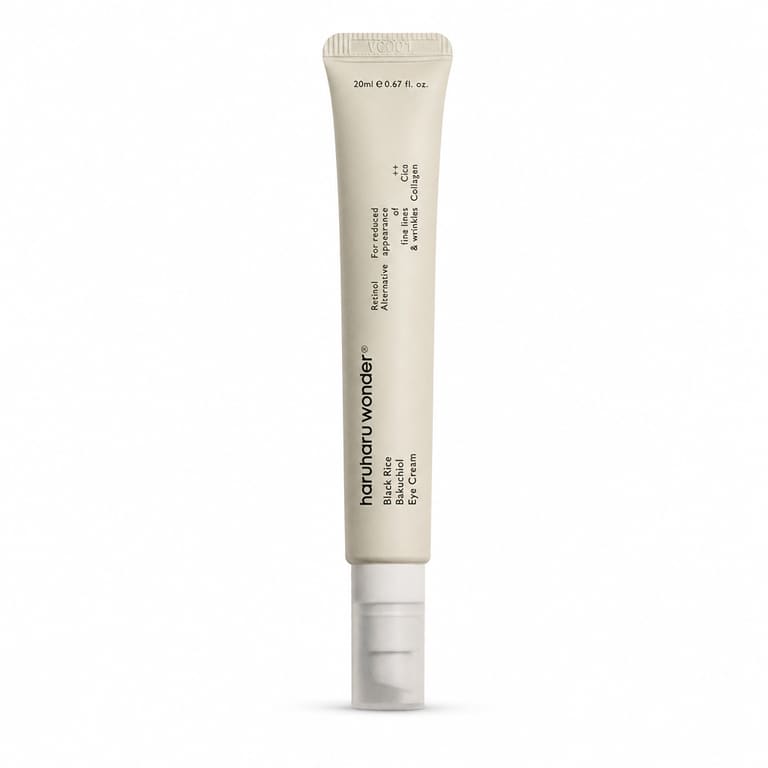 Haruharu Wonder Black Rice Bakuchiol Eye Cream 20ml - Korean plant retinol eye cream